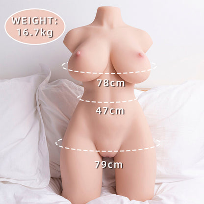 Tidy Female Realistic Torso With Thrusting 71 Cm | Niks.fi verkkokauppa