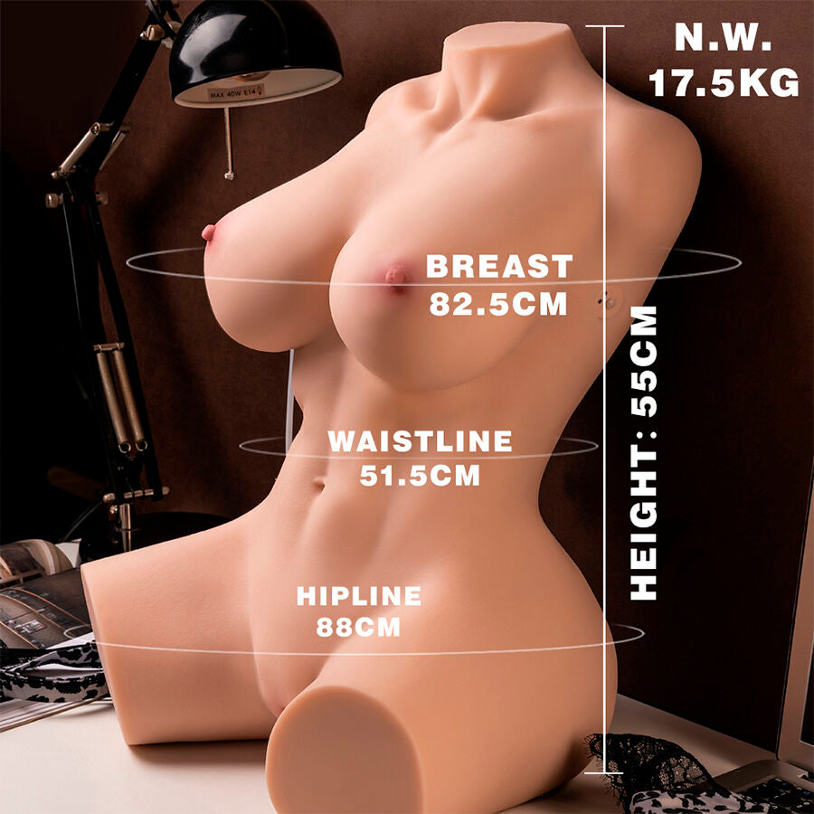 Muriel Female Realistic Torso With Thrusting 55 Cm | Niks.fi verkkokauppa