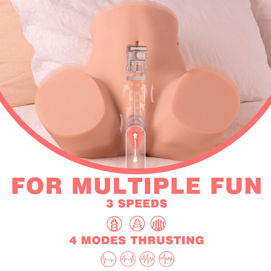 Danae Thrusting Realistic Vagina Mastubador With Multi-Position Vibration | Niks.fi verkkokauppa