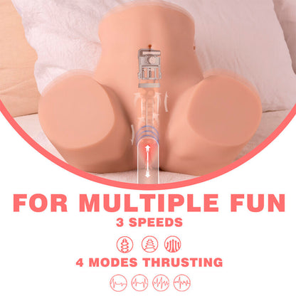 Danae Thrusting Realistic Vagina Mastubador With Multi-Position Vibration | Niks.fi verkkokauppa
