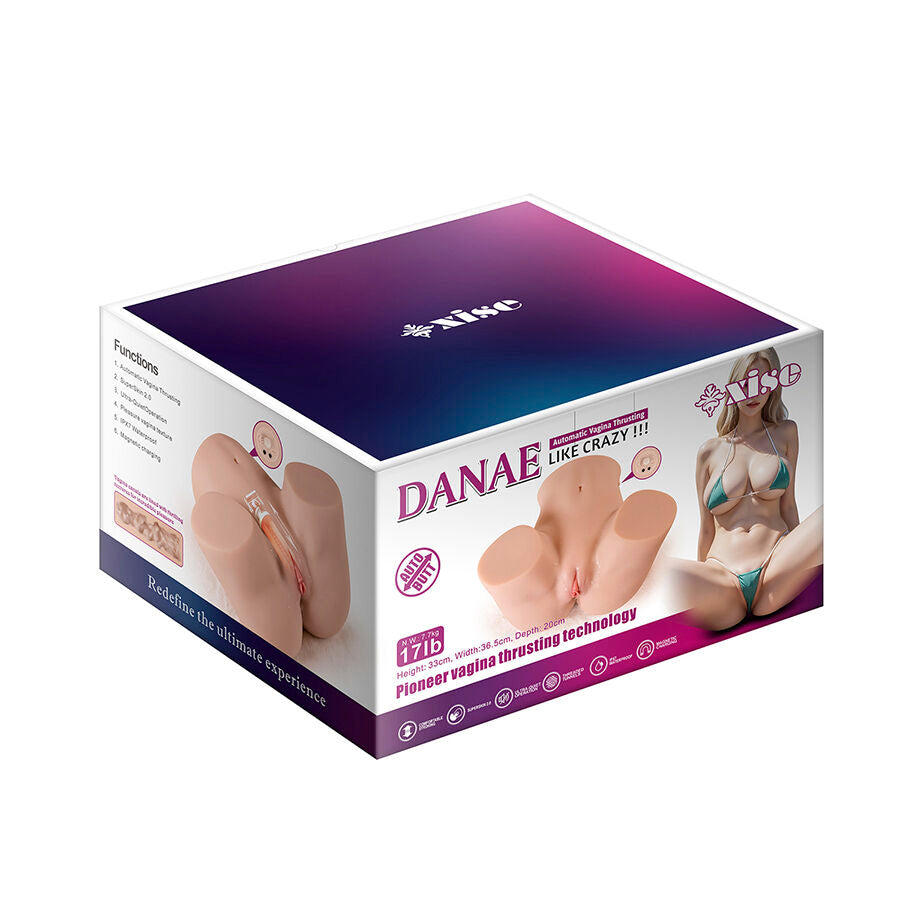 Danae Thrusting Realistic Vagina Mastubador With Multi-Position Vibration | Niks.fi verkkokauppa