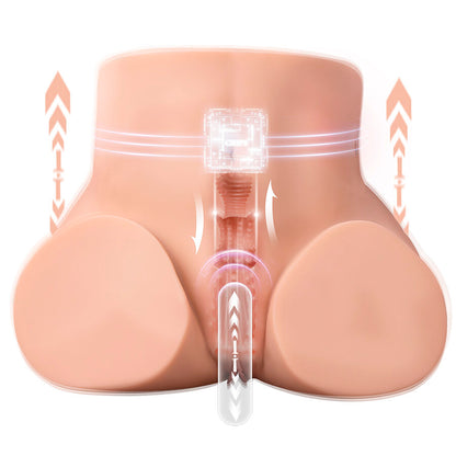 Ethel Thrusting Realistic Vagina Masturbator With Multi-Position Vibration | Niks.fi verkkokauppa