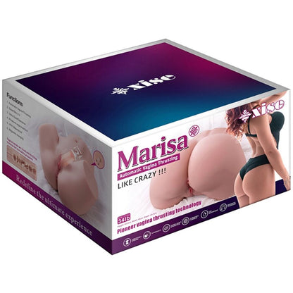 Marisa Multiposition Realistic Vagina Masturbator With Thrusting | Niks.fi verkkokauppa