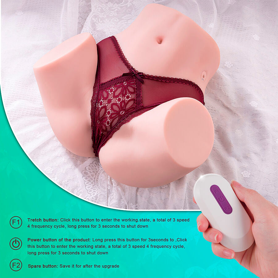 Marisa Multiposition Realistic Vagina Masturbator With Thrusting | Niks.fi verkkokauppa