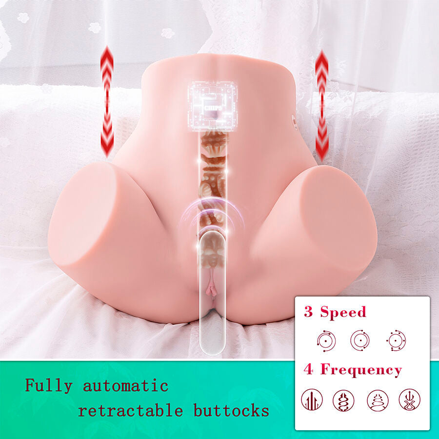 Marisa Multiposition Realistic Vagina Masturbator With Thrusting | Niks.fi verkkokauppa
