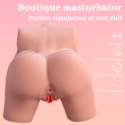 Frieda Realistic Female Torso With Vibration 36 Cm | Niks.fi verkkokauppa