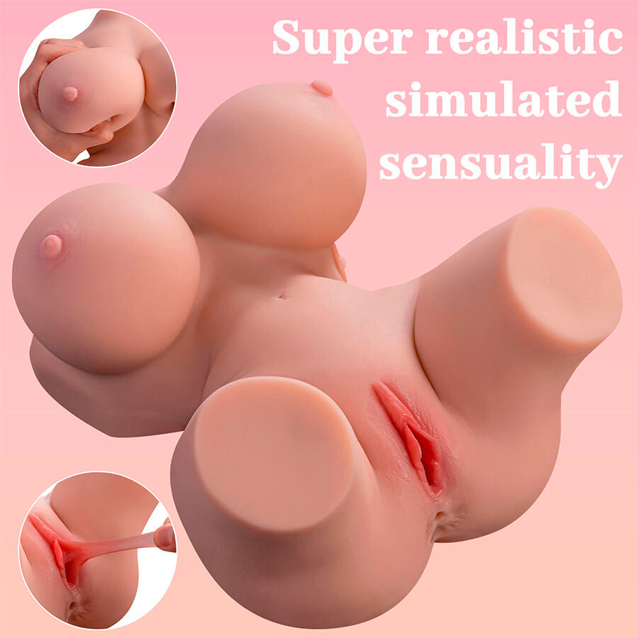 Frieda Realistic Female Torso With Vibration 36 Cm | Niks.fi verkkokauppa