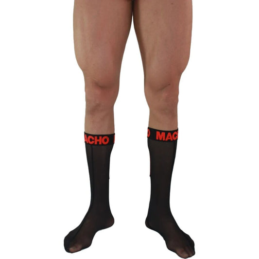 Machothin Socks One Size Black/Red | Niks.fi verkkokauppa