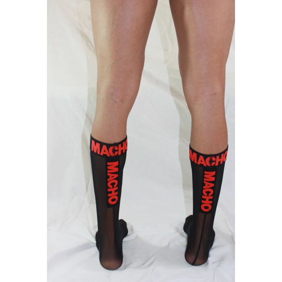 Machothin Socks One Size Black/Red | Niks.fi verkkokauppa