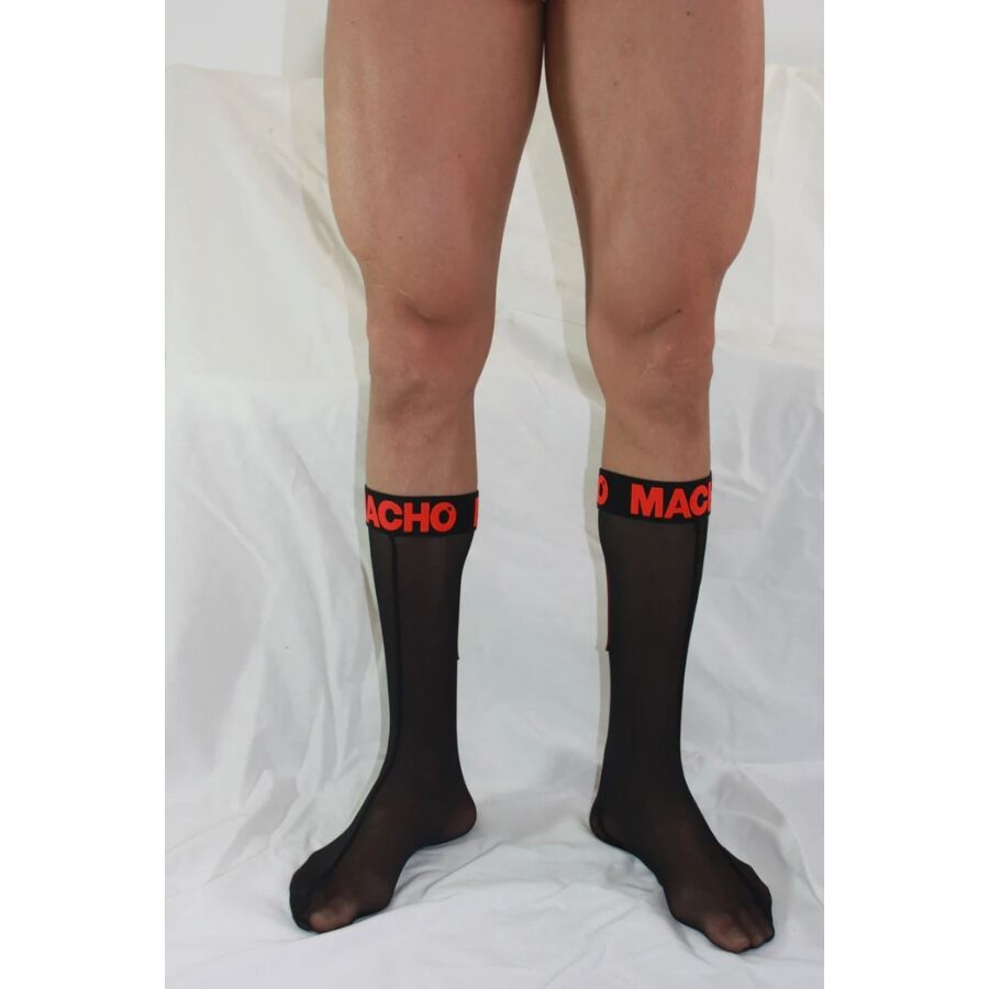 Machothin Socks One Size Black/Red | Niks.fi verkkokauppa