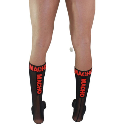 Machothin Socks One Size Black/Red | Niks.fi verkkokauppa
