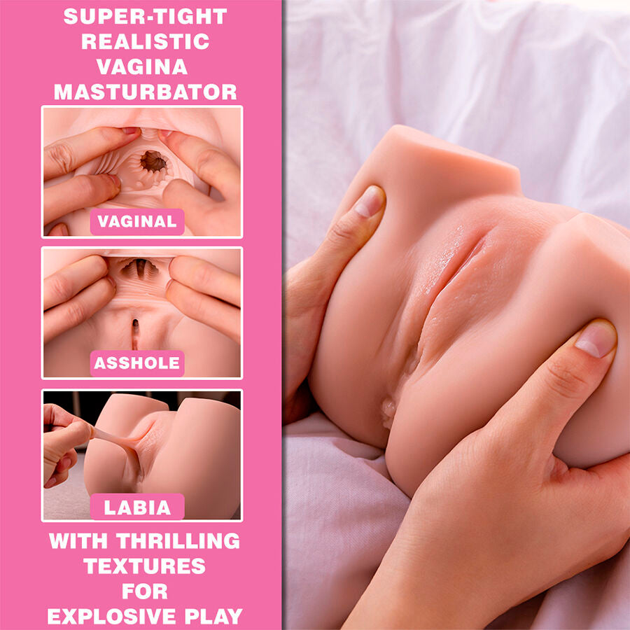 Connie Back Masturbator Vagina And Anus Realistic Multiposition With Vibration | Niks.fi verkkokauppa