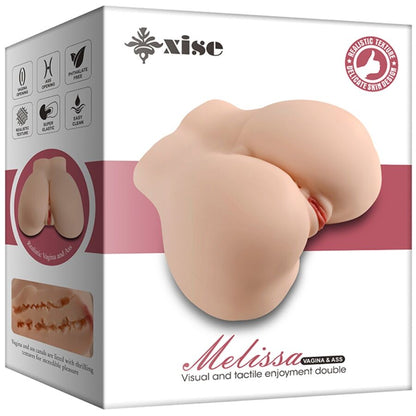 Melissa Realistic Multi-Position Vagina And Anus Masturbator | Niks.fi verkkokauppa