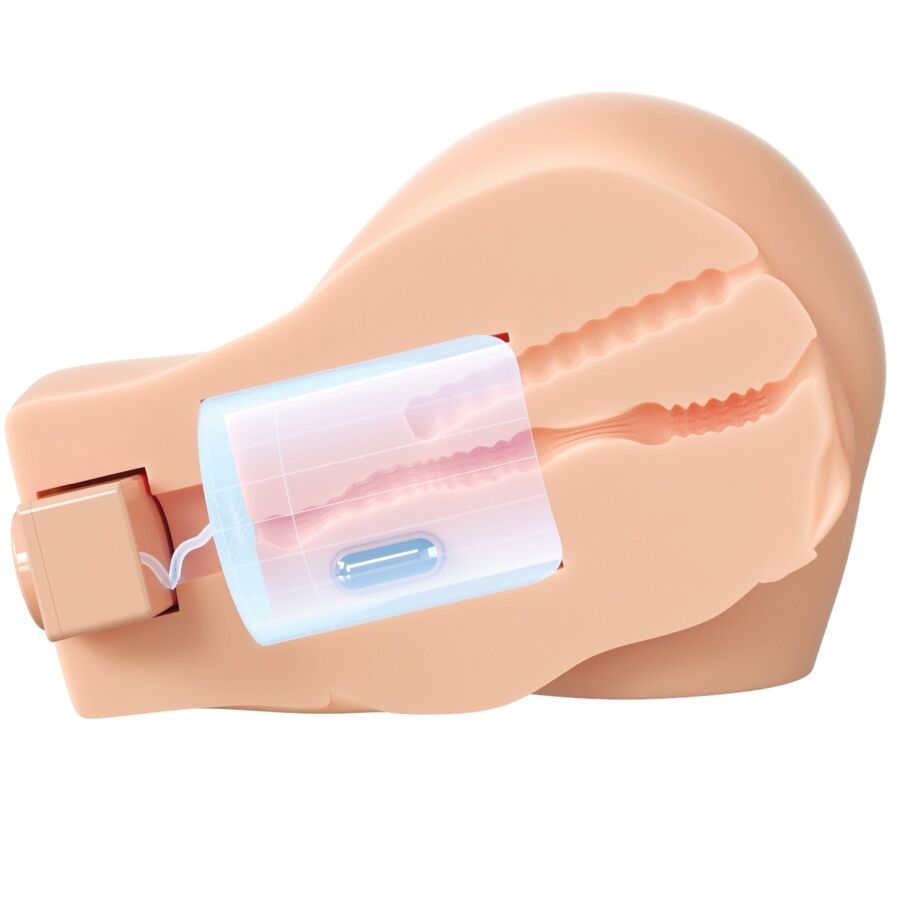 Pdx Eliteback That Ass Up Realistic Vibrating Vagina And Anus Masturbator | Niks.fi verkkokauppa