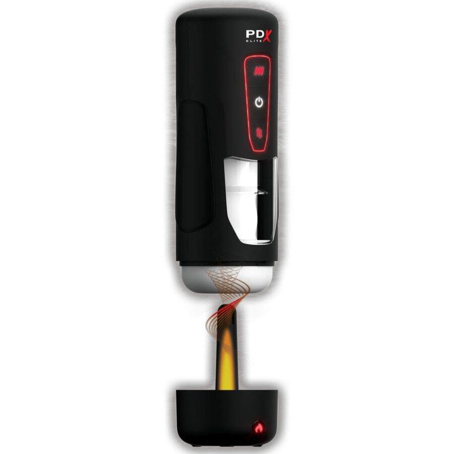 Pdx Elitemilk Me Hotter Automatic Masturbator With Thrusting And Heat Effect Vibration | Niks.fi verkkokauppa