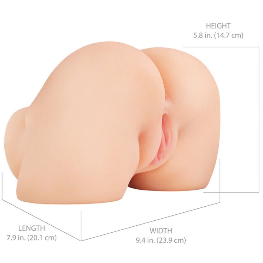 Pdx Eliteshakethat Ass Realistic Vagina And Anus Masturbator With Vibration | Niks.fi verkkokauppa