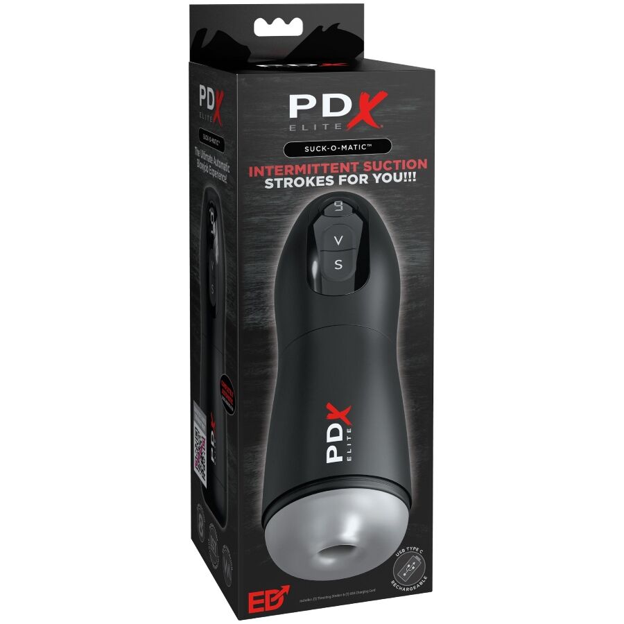 Pdx Elitesuck-O-Matic Automatic Suction Masturbator | Niks.fi verkkokauppa