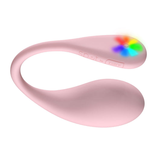 Spot Kiss Me U-Shaped Vibrator Pink | Niks.fi verkkokauppa