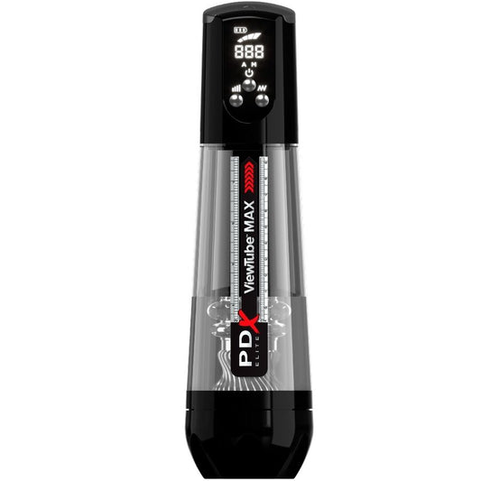 Pdx Eliteviewtube Max View Automatic Masturnador With Transparent Suction | Niks.fi verkkokauppa