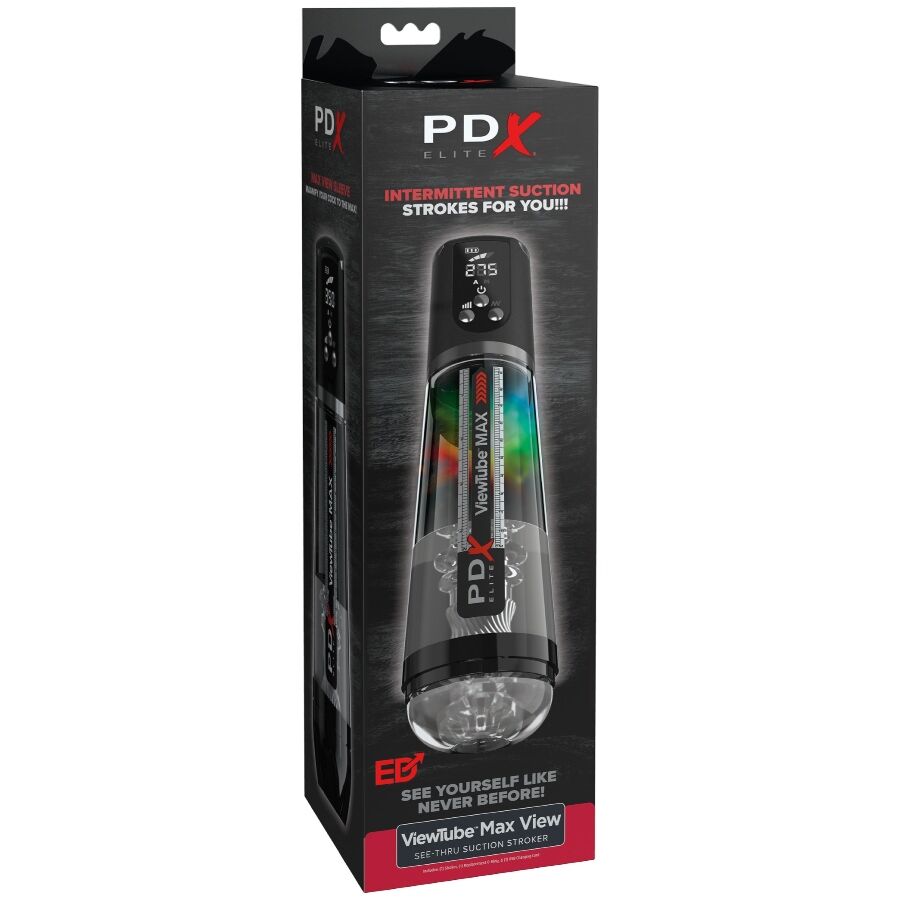 Pdx Eliteviewtube Max View Automatic Masturnador With Transparent Suction | Niks.fi verkkokauppa