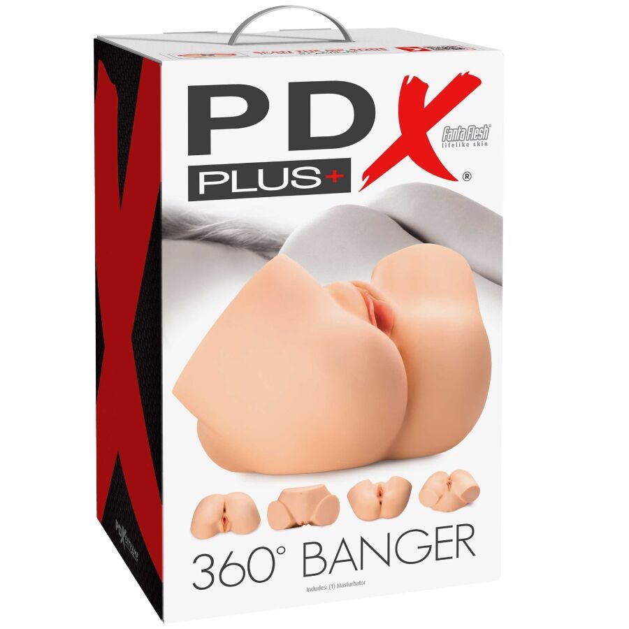 Pdx Plus360 Banger Realistic Anal And Vagina Masturbator | Niks.fi verkkokauppa