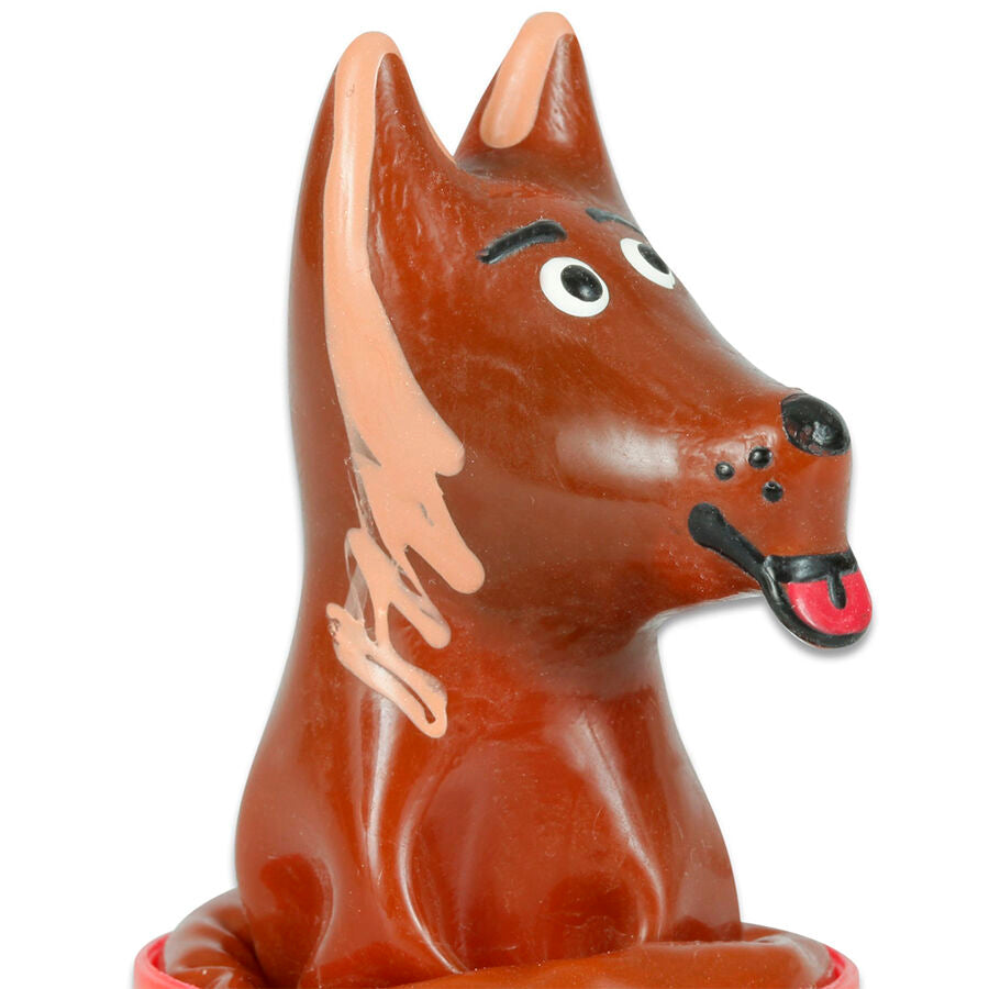 Handpainted Novelty Condoms Dog | Niks.fi verkkokauppa