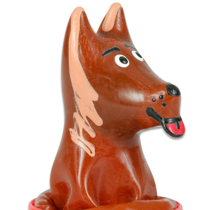 Handpainted Novelty Condoms Dog | Niks.fi verkkokauppa