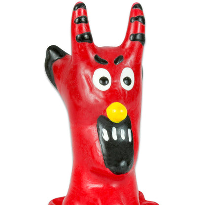 Handpainted Novelty Condoms Red Devil | Niks.fi verkkokauppa