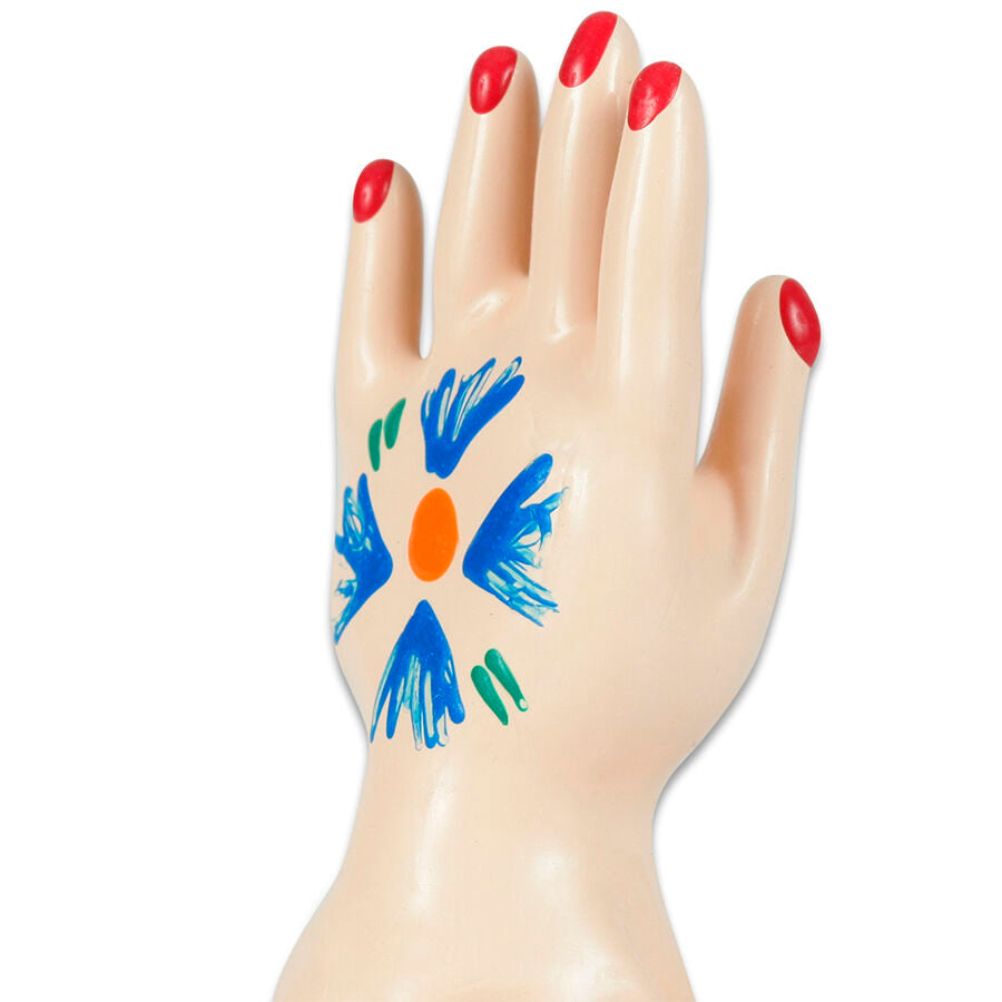 Handpainted Novelty Condoms Hand Model 1 | Niks.fi verkkokauppa