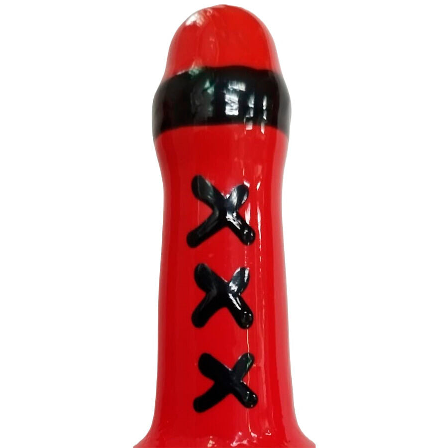 Handpainted Novelty Condoms Amsterdam Red | Niks.fi verkkokauppa
