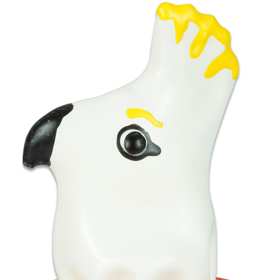 Handpainted Novelty Condoms Parrot White | Niks.fi verkkokauppa