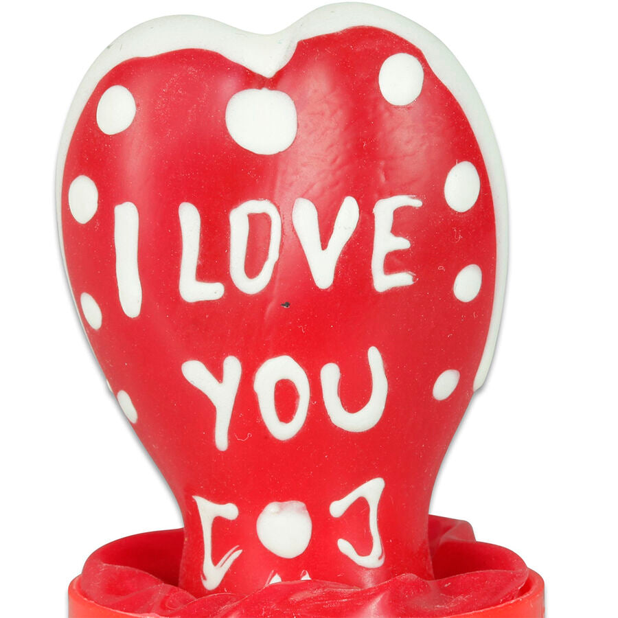Handpainted Novelty Condoms Hearti Love You Model 1 | Niks.fi verkkokauppa