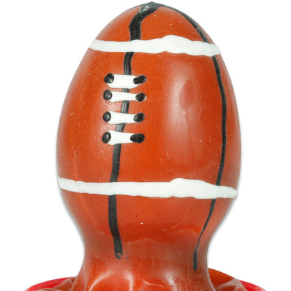 Handpainted Novelty Condoms Rugby Ball | Niks.fi verkkokauppa