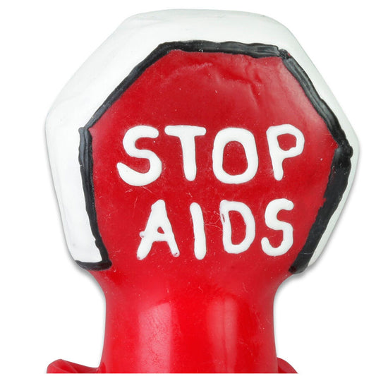 Handpainted Novelty Condoms Stop Aids | Niks.fi verkkokauppa