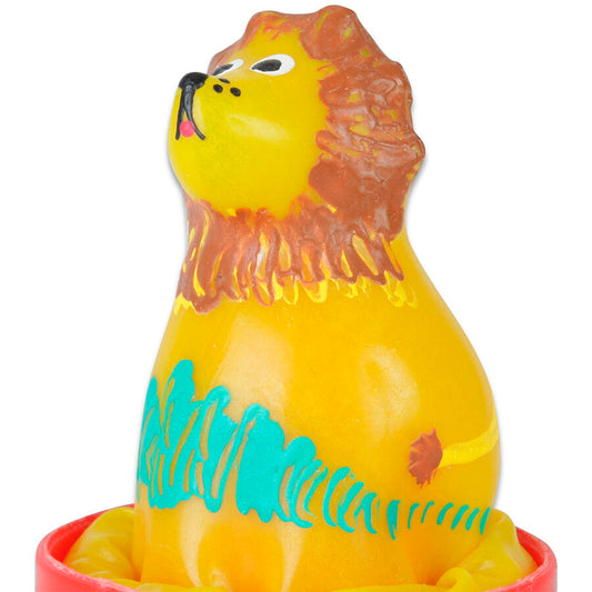 Handpainted Novelty Condoms Sitting Lion | Niks.fi verkkokauppa