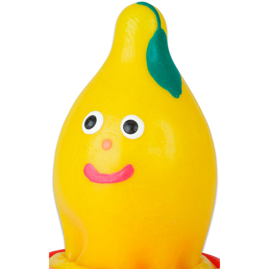 Handpainted Novelty Condoms Lemon | Niks.fi verkkokauppa