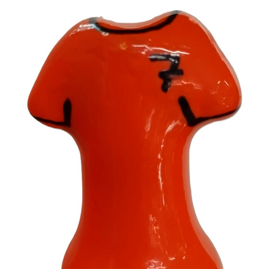 Handpainted Novelty Condoms Orange Shirt | Niks.fi verkkokauppa