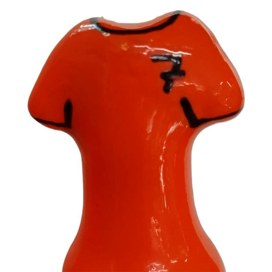Handpainted Novelty Condoms Orange Shirt | Niks.fi verkkokauppa