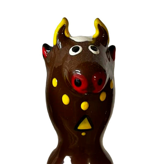 Handpainted Novelty Condoms Bull Black Model 2 | Niks.fi verkkokauppa