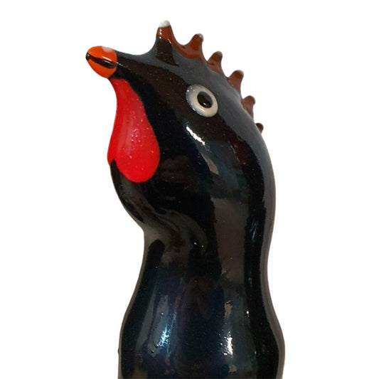 Handpainted Novelty Condoms Black Rooster | Niks.fi verkkokauppa