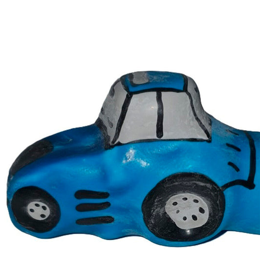 Handpainted Novelty Condoms Tractor Blue Xl | Niks.fi verkkokauppa