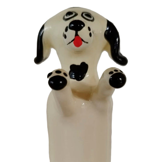 Handpainted Novelty Condoms Happy White Dog Xl | Niks.fi verkkokauppa