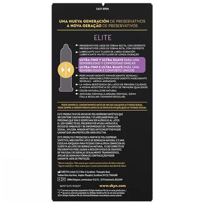 Elite Ultra-Thin Condoms 10 Units | Niks.fi verkkokauppa