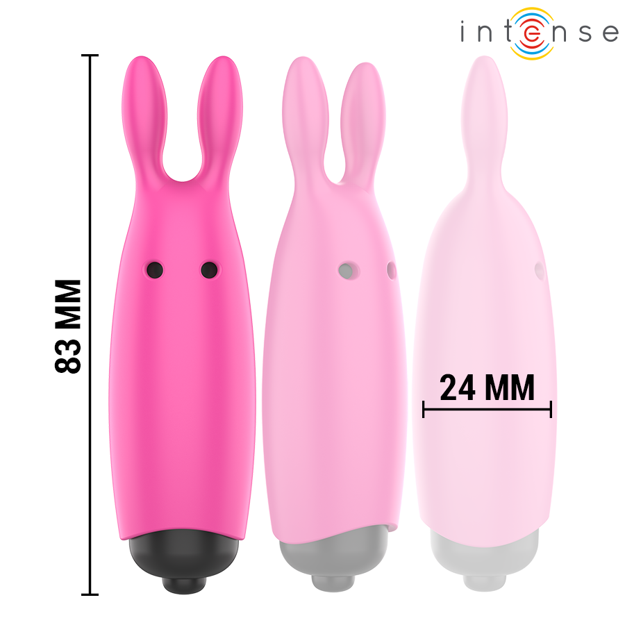 Intense Hopper luotivibraattori - pinkki - 8,3 × 2,4 cm