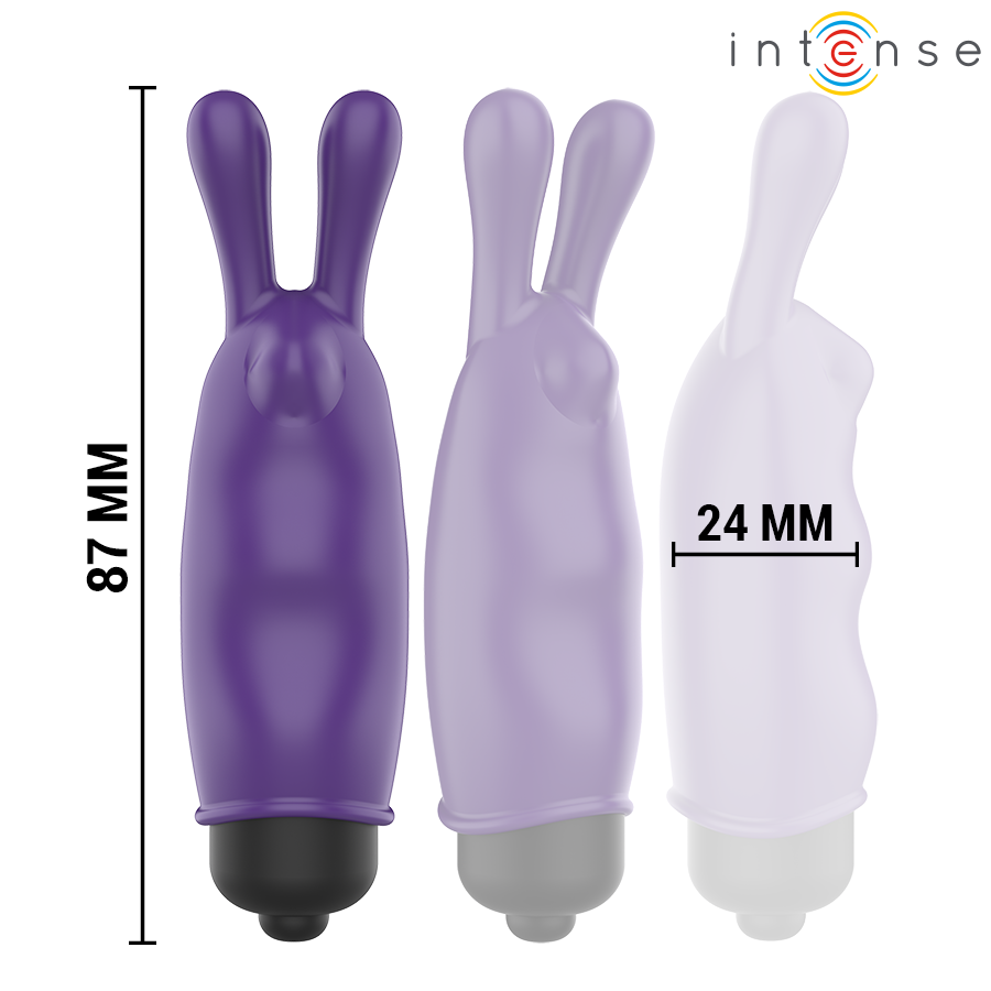 Intense Mystic luotivibraattori - violetti - 8,7 × 2,4 cm