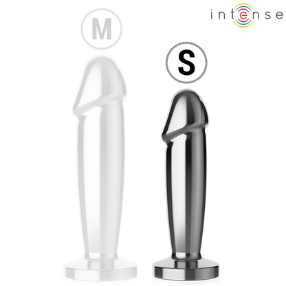 Intense metallinen anaalidildo S kaukosäätimellä - 10 värinäohjelmaa