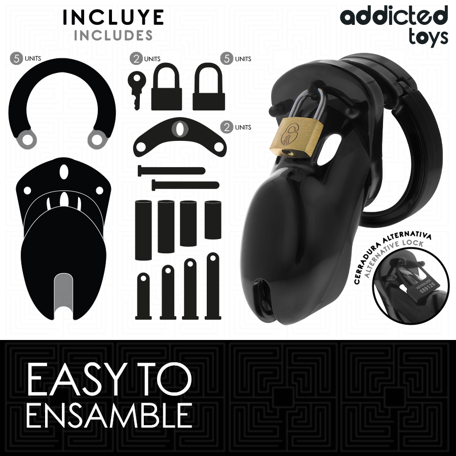 Addicted Toys Lockedforbidden Vault Penis Cage 10 Cm | Niks.fi verkkokauppa