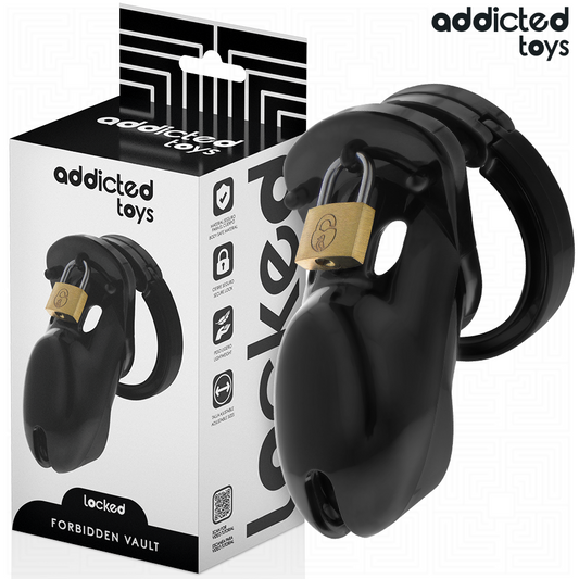 Addicted Toys Lockedforbidden Vault Penis Cage 10 Cm | Niks.fi verkkokauppa
