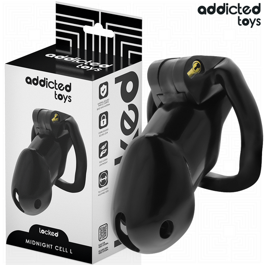 Addicted Toys Lockedmindnight Cell Penis Cage Size L | Niks.fi verkkokauppa