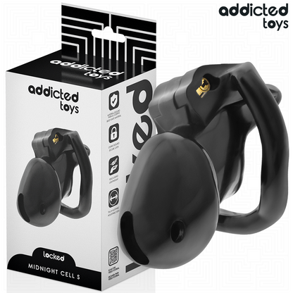 Addicted Toys Lockedmindnight Cell Penis Cage Size S 4.8 Cm | Niks.fi verkkokauppa
